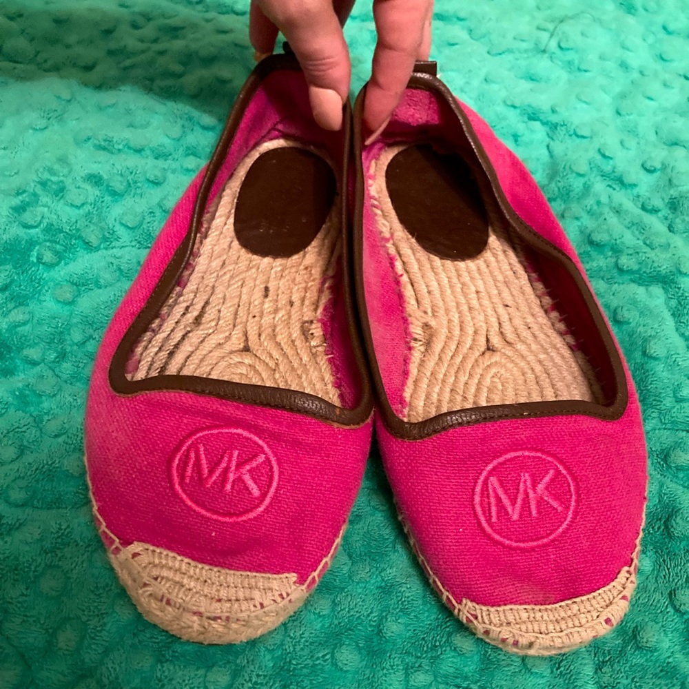 Michael Kors pink flats